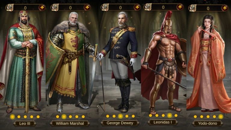 Recruit Generals in Evony