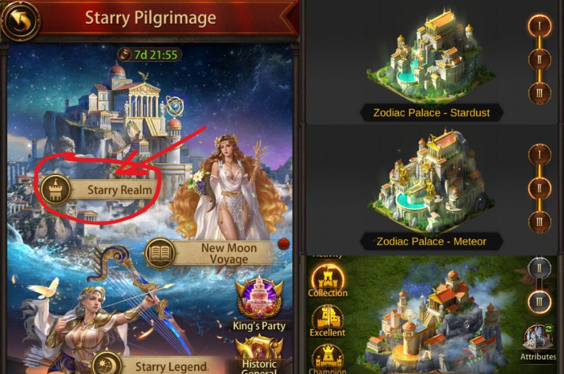 Star Realm Event & Castle Zodiac Palace