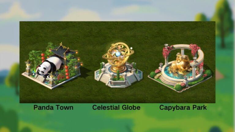 2025 Evony Ideal Land Ornaments