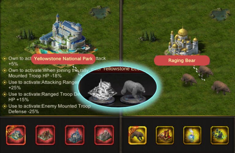 Yellowstone Castle & Decoration Collection