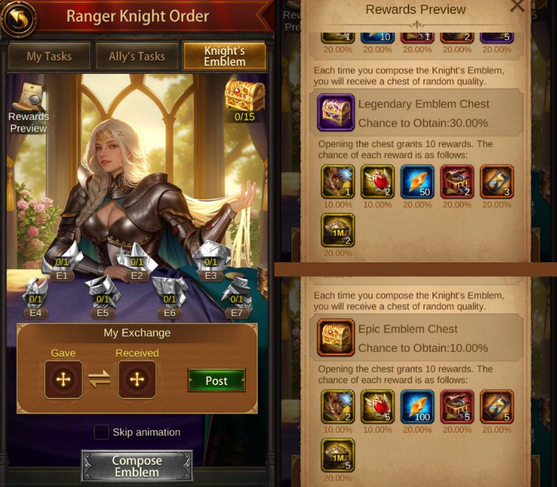 Get Epic Historic General Premium Fragment from Ranger Knight Order
