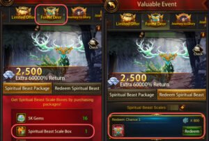 How to Get Evony Spiritual Beast Duneyrr