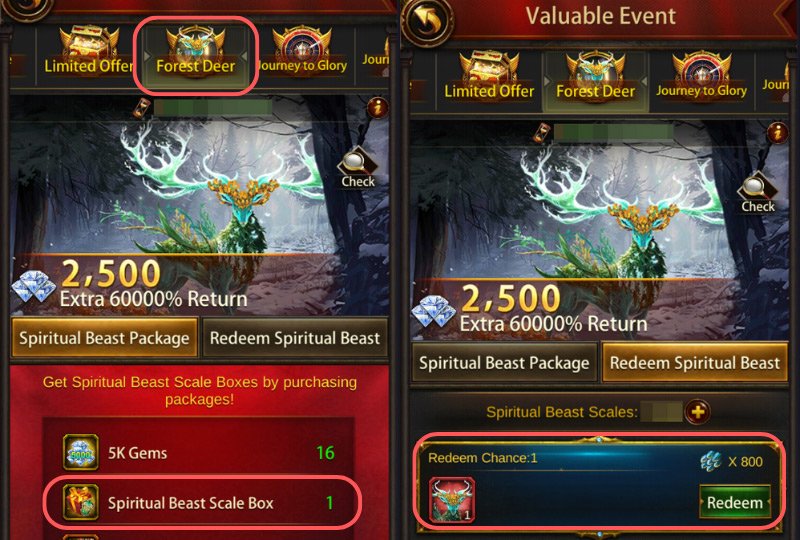 How to Get Evony Spiritual Beast Duneyrr