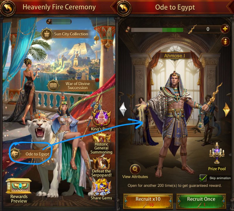 Get Ahmose I at Ode to Egypt Event