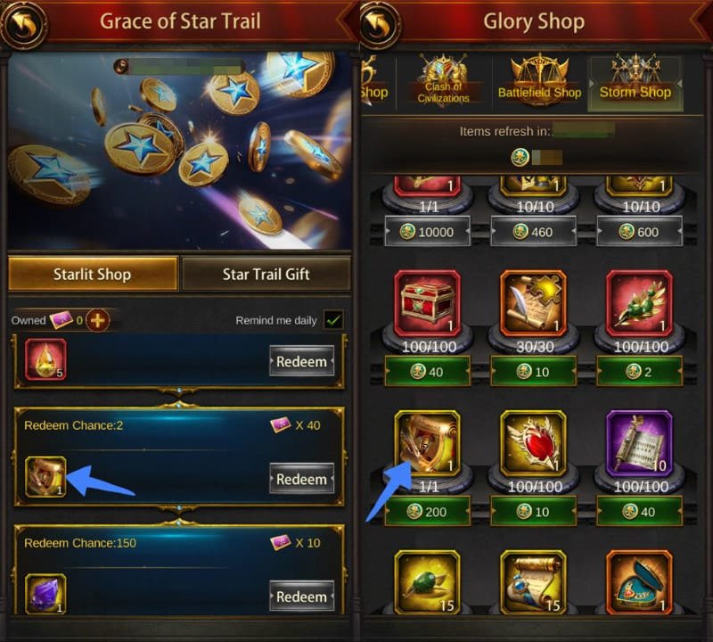 Redeem Evony Epic Historic General Premium